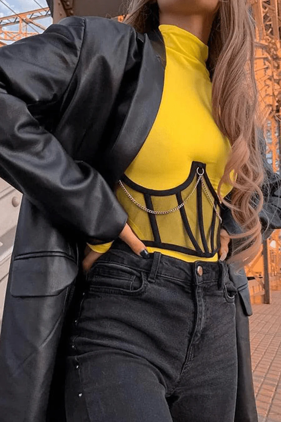 Aesthetic Mesh Corset - Image 4