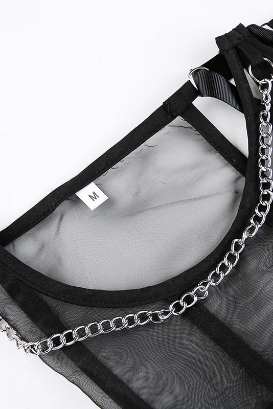 Aesthetic Mesh Corset - Image 7