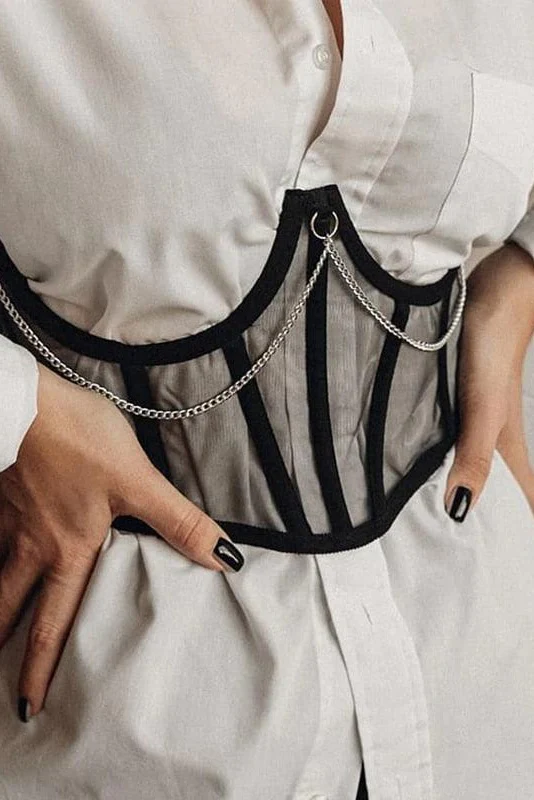 Aesthetic Mesh Corset - Image 9