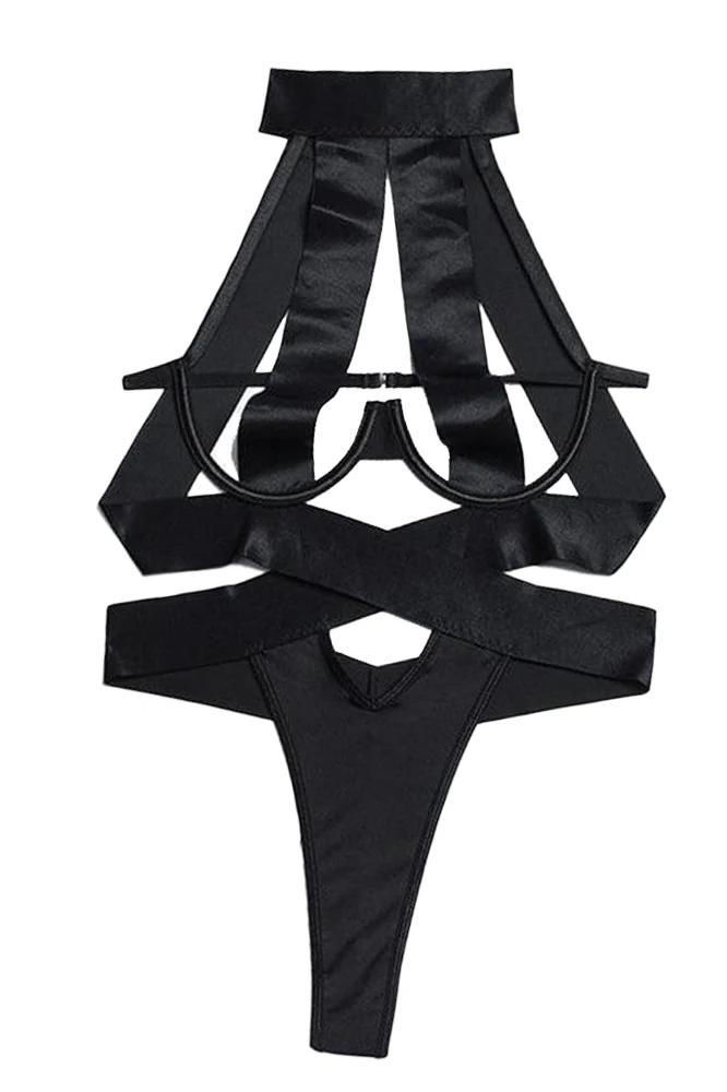 Bandage Lingerie Bodysuit - Image 13