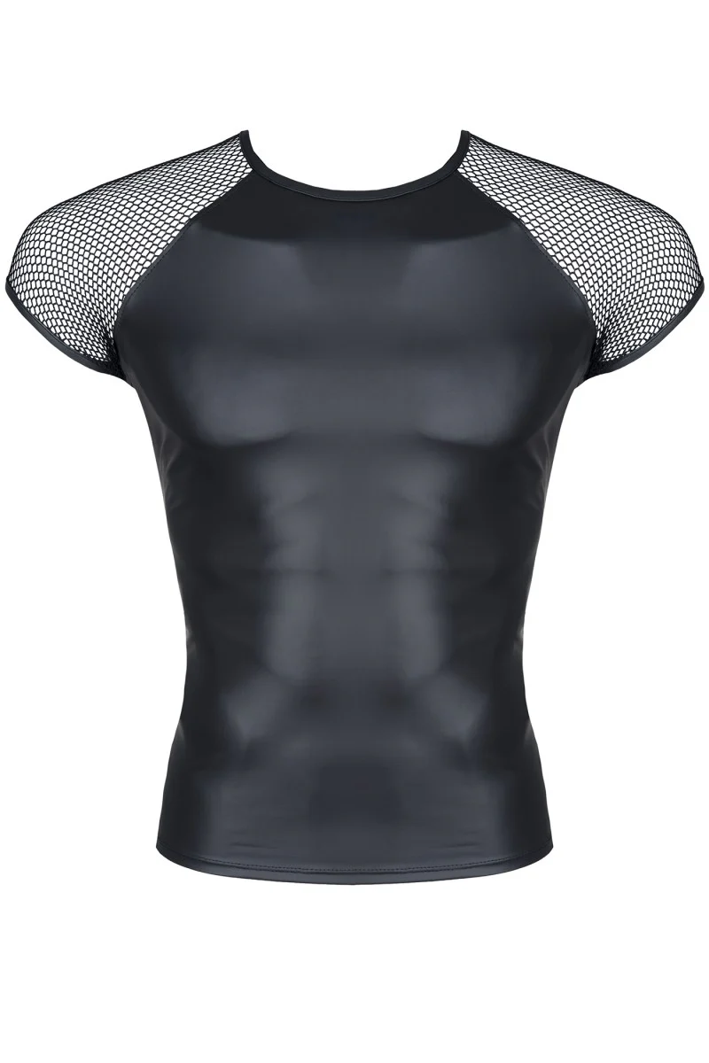 Black Net T-Shirt - Image 5