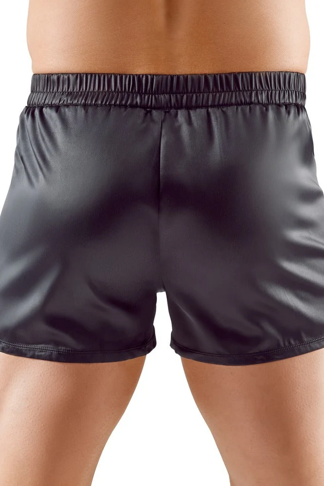 Black Satin Short - Image 6