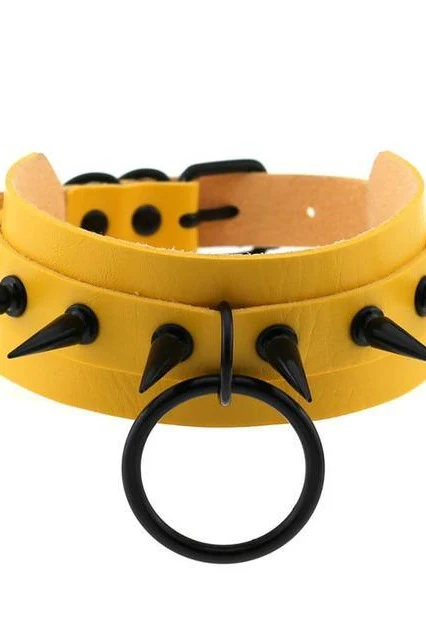 Choker Spiked Necklace - Image 11