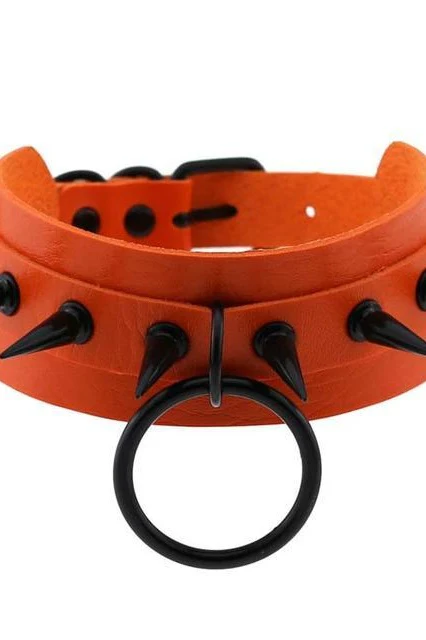 Choker Spiked Necklace - Image 4