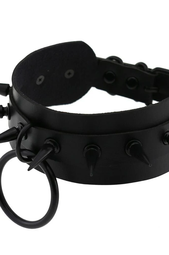 Choker Spiked Necklace - Image 5