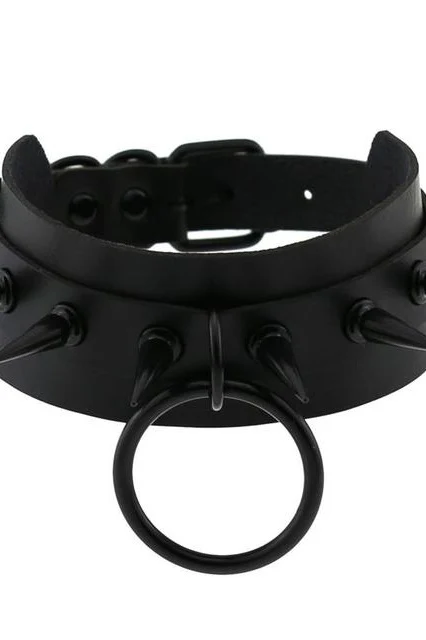 Choker Spiked Necklace - Image 6