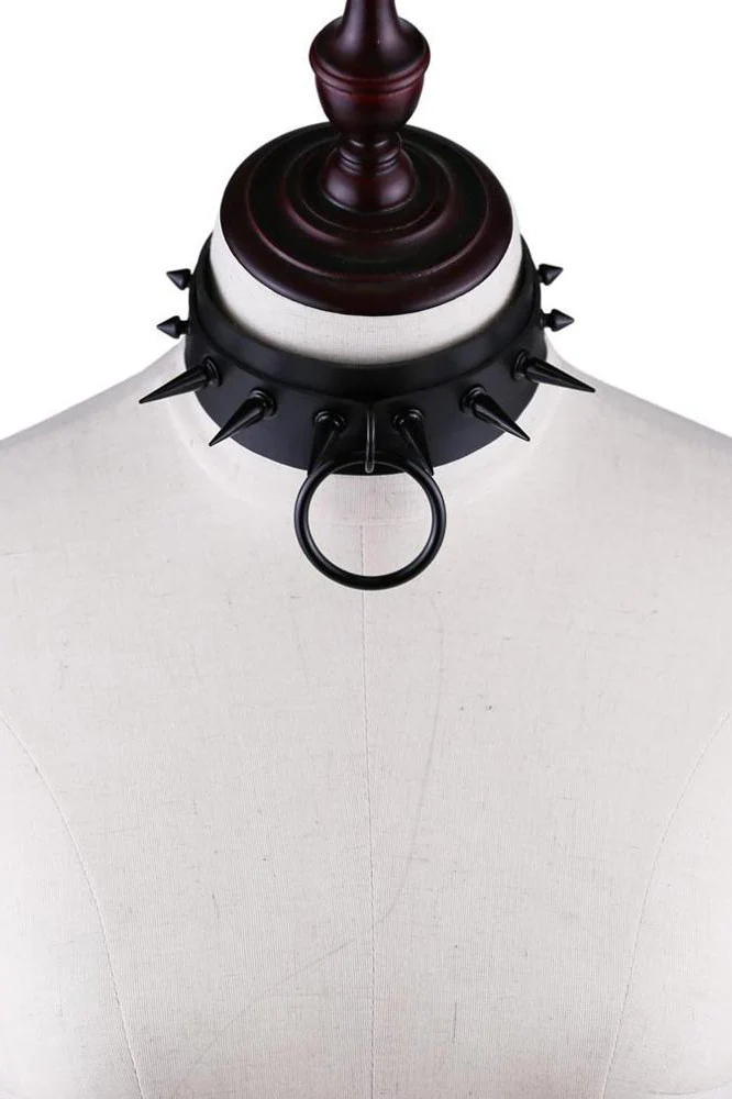 Choker Spiked Necklace - Image 7