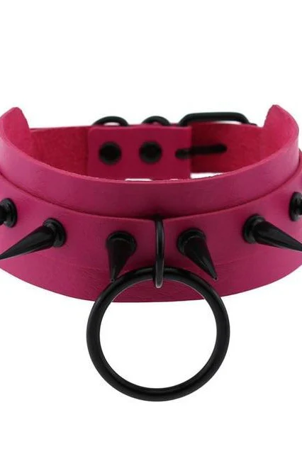 Choker Spiked Necklace - Image 8