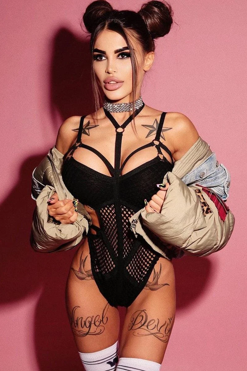 Fish Net-410 Bodysuit - Image 12