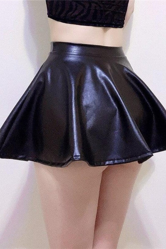 Flared Pleated Skirt - Image 10