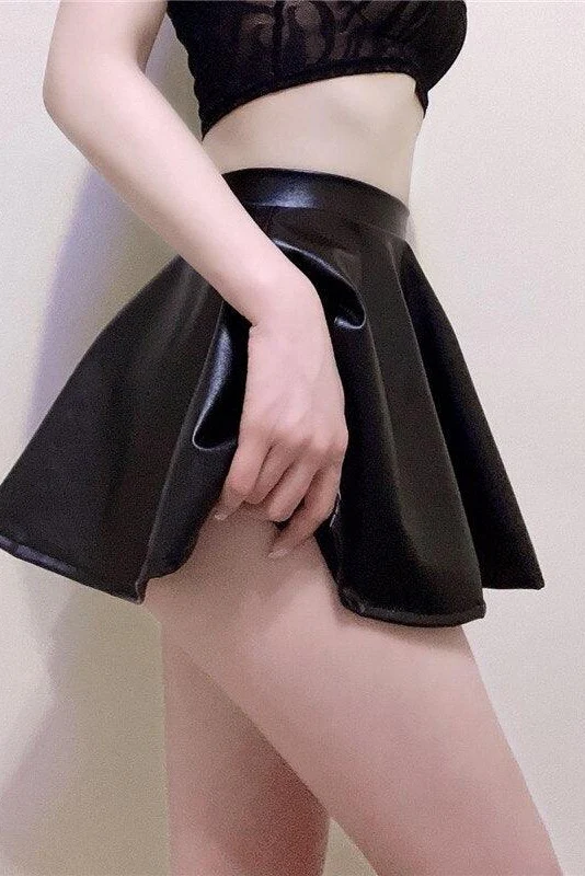 Flared Pleated Skirt - Image 11