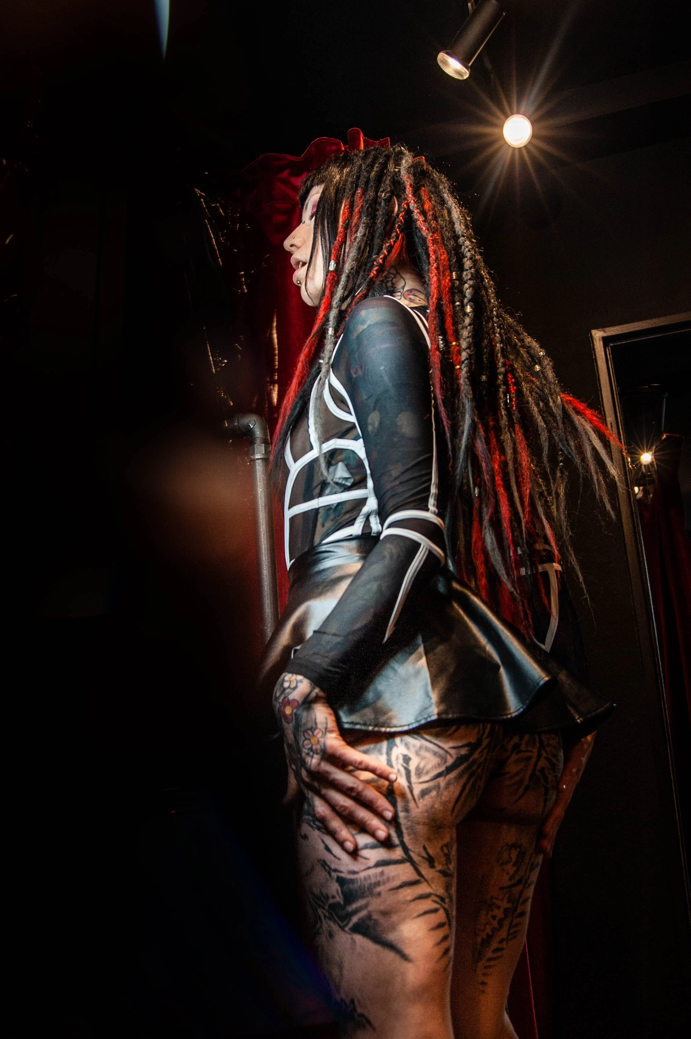 Flared Pleated Skirt - Image 5