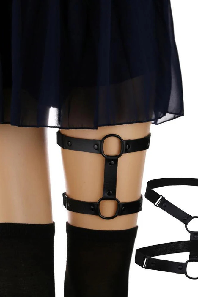 Garter Goth Leg Jewelry - Image 4