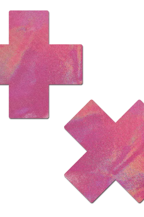 Glitter Cross Nipple Pasties - Plus X - Image 16