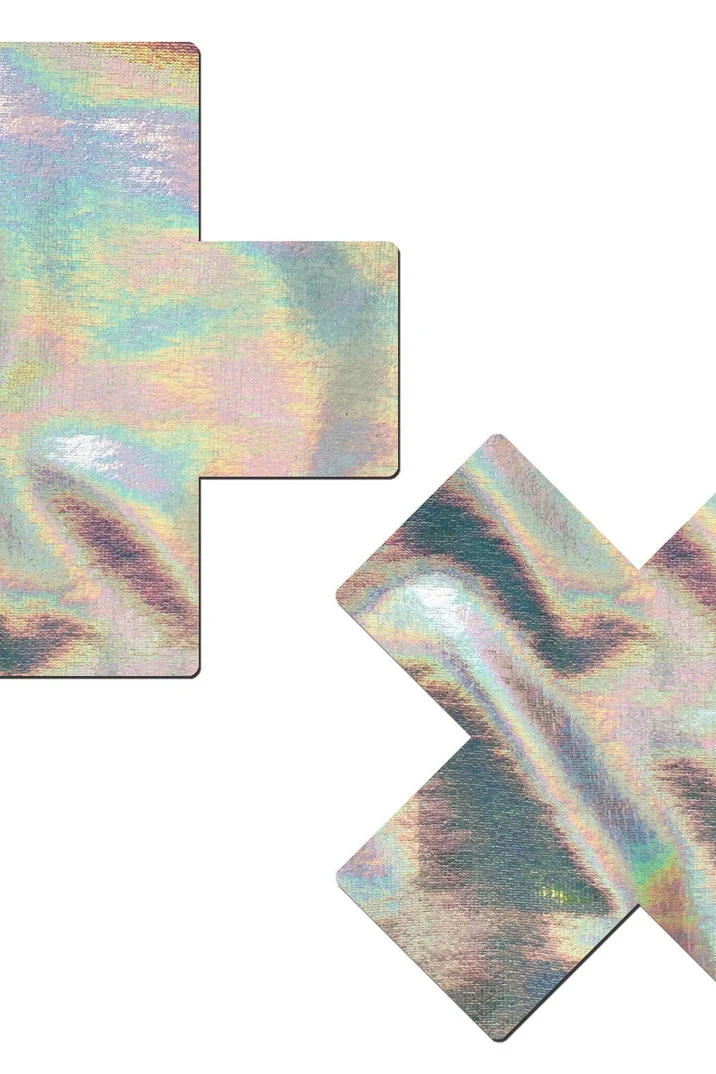 Glitter Cross Nipple Pasties - Plus X - Image 8