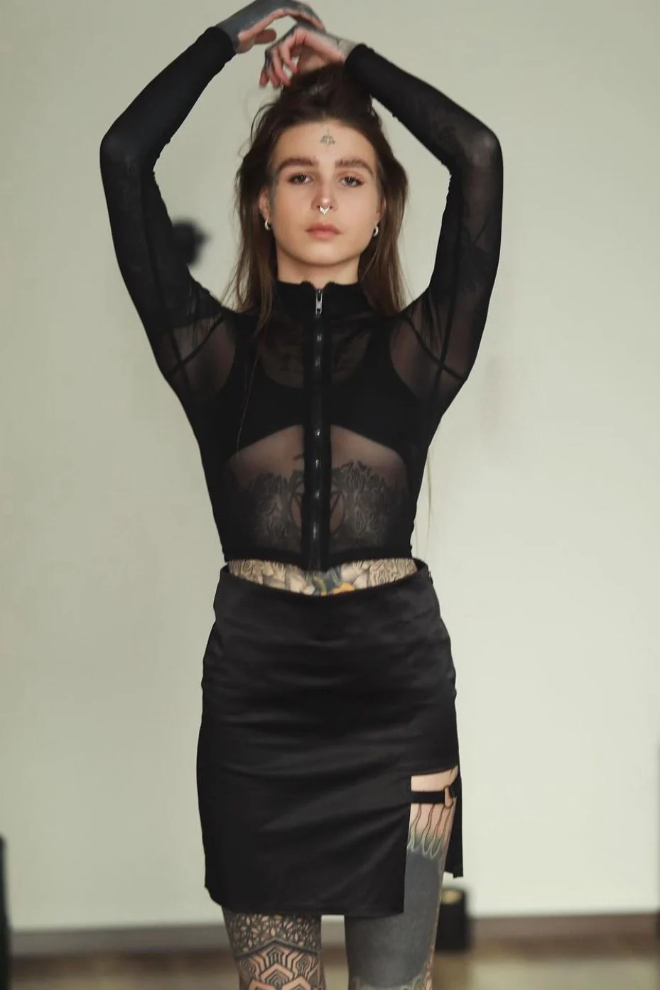 Irregular Mini Skirt - Image 5