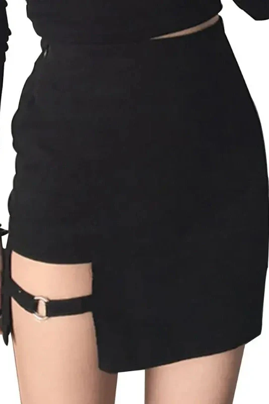 Irregular Mini Skirt - Image 7