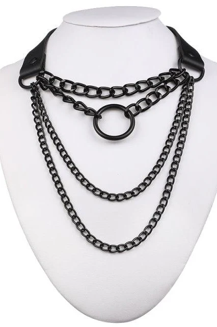 Layered Chain Necklace - Image 6