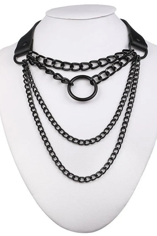 Layered Chain Necklace - Image 9
