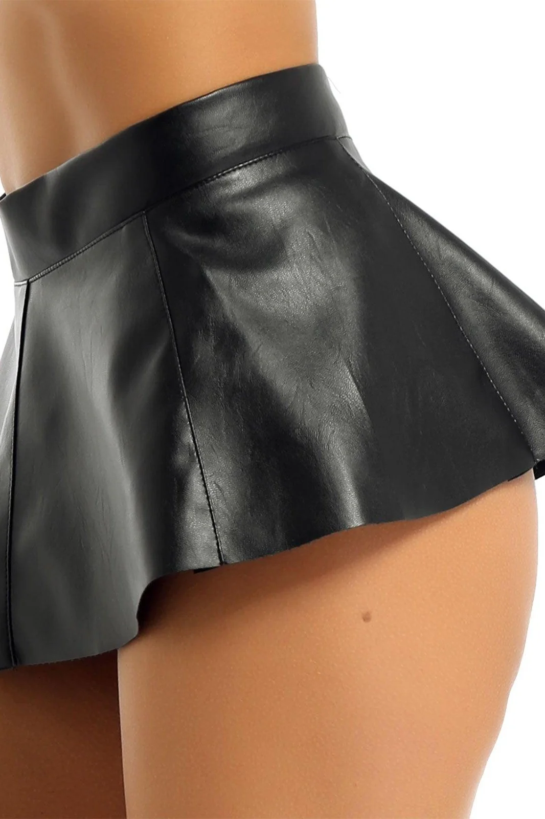 High Waist Front Zipper Skirt - Image 5