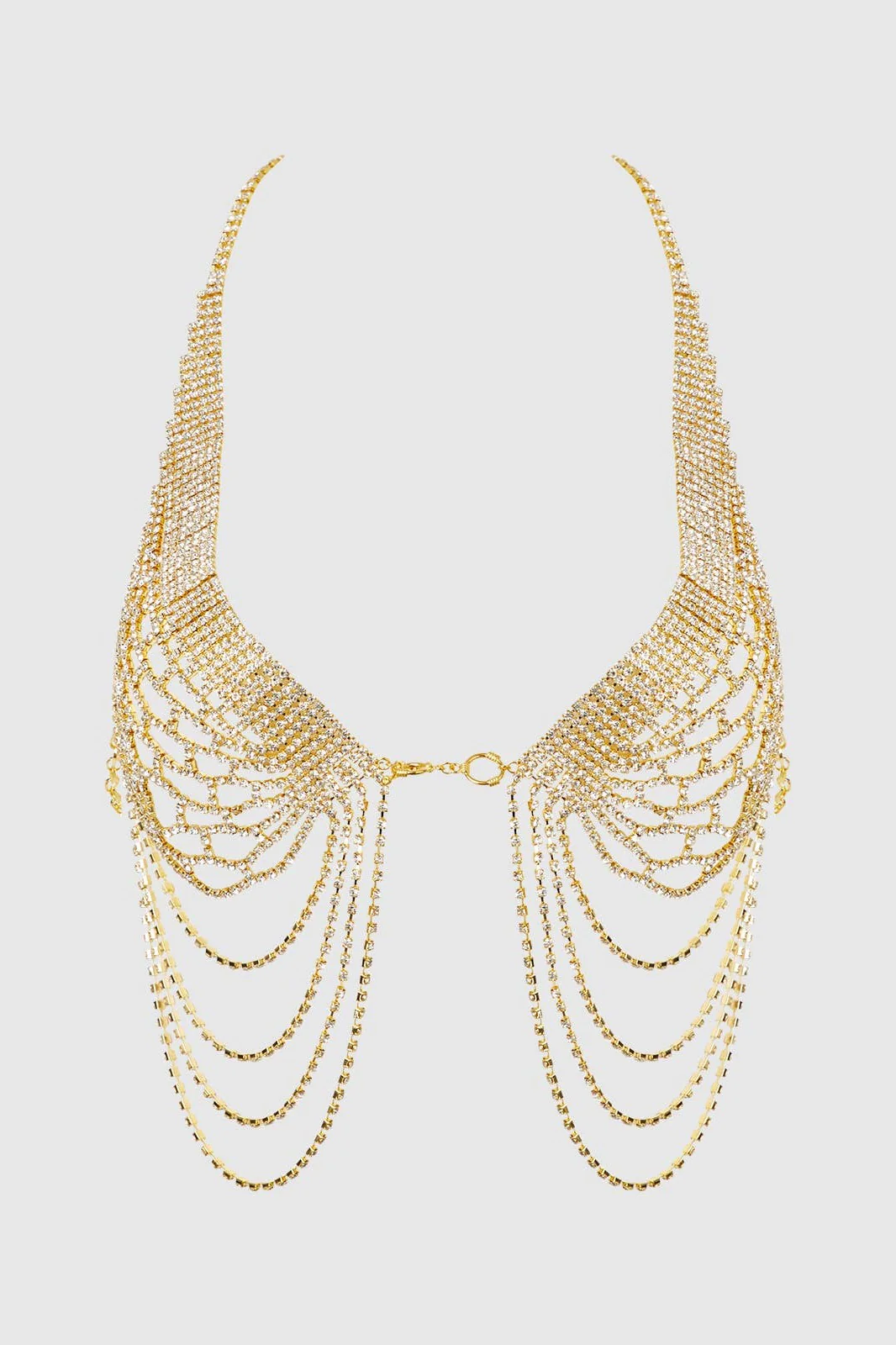 Open Front Rhinestone Top - Image 6