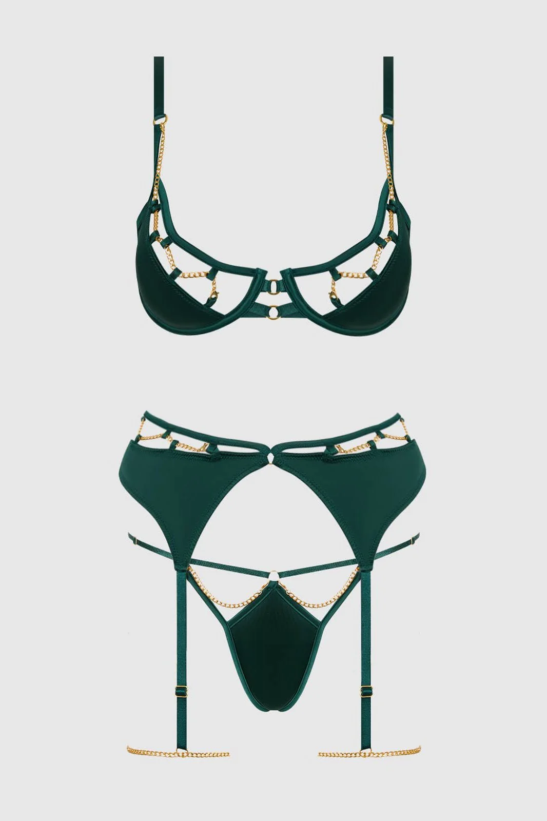 Satin and Chain Set - Image 11