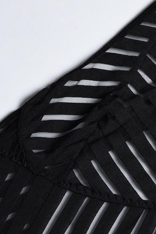 Strip See Bodysuit - Image 17
