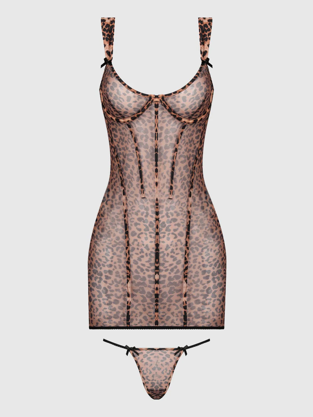 Leo Mesh Chemise - Image 5