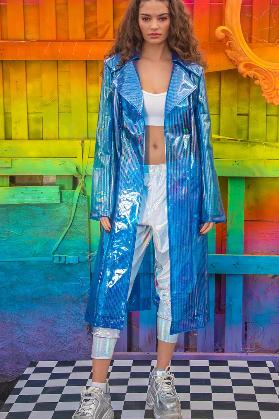 Transparent Trench Coat - Image 4