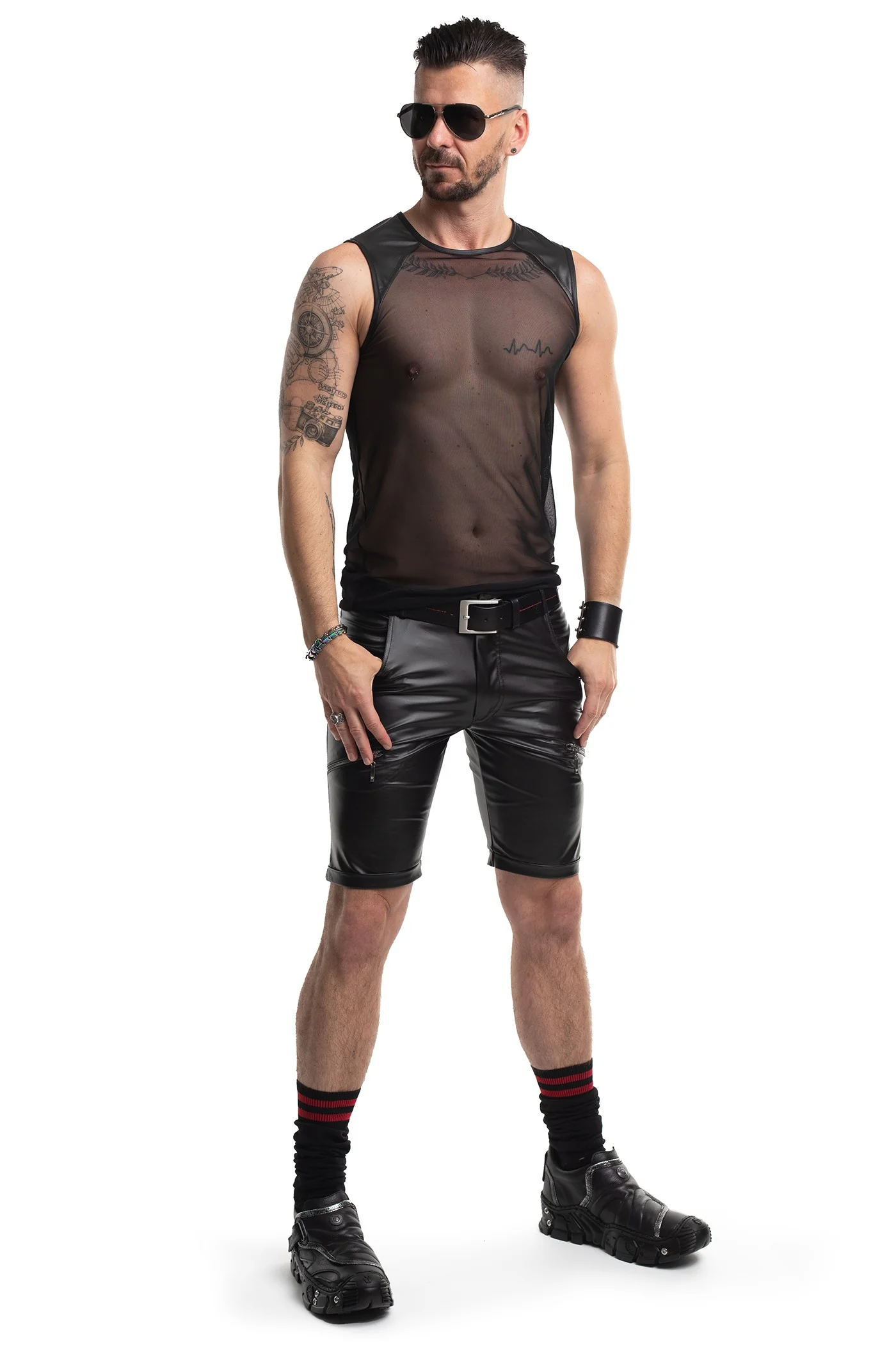 Wetlook Shoulder Shirt - Image 6